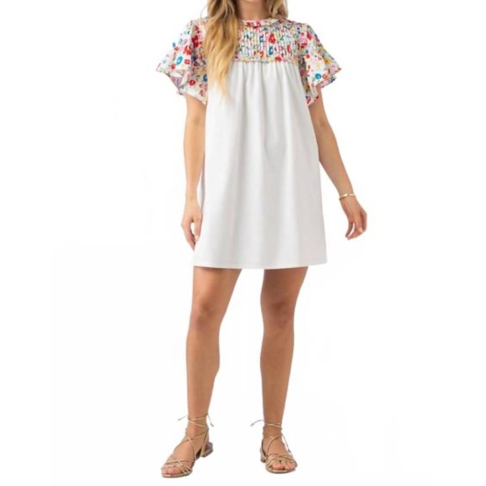 Crosby by Mollie Burch Hadley Floral Dress NEW
